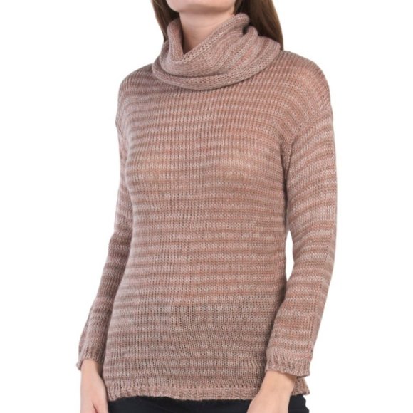 Express Sweaters - NWT EXPRESS Long Sleeve Heathered Wool Blend Tunic Sweater